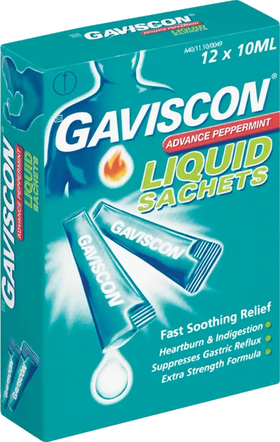 Gaviscon Liquid Advance Peppermint