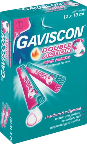 Gaviscon Double Action Liquid Plus Sachets
